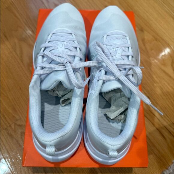 NEW Mens size 11 Nike Downshifter 12 White Pure Platinum Running Shoes NIB - Picture 13 of 15